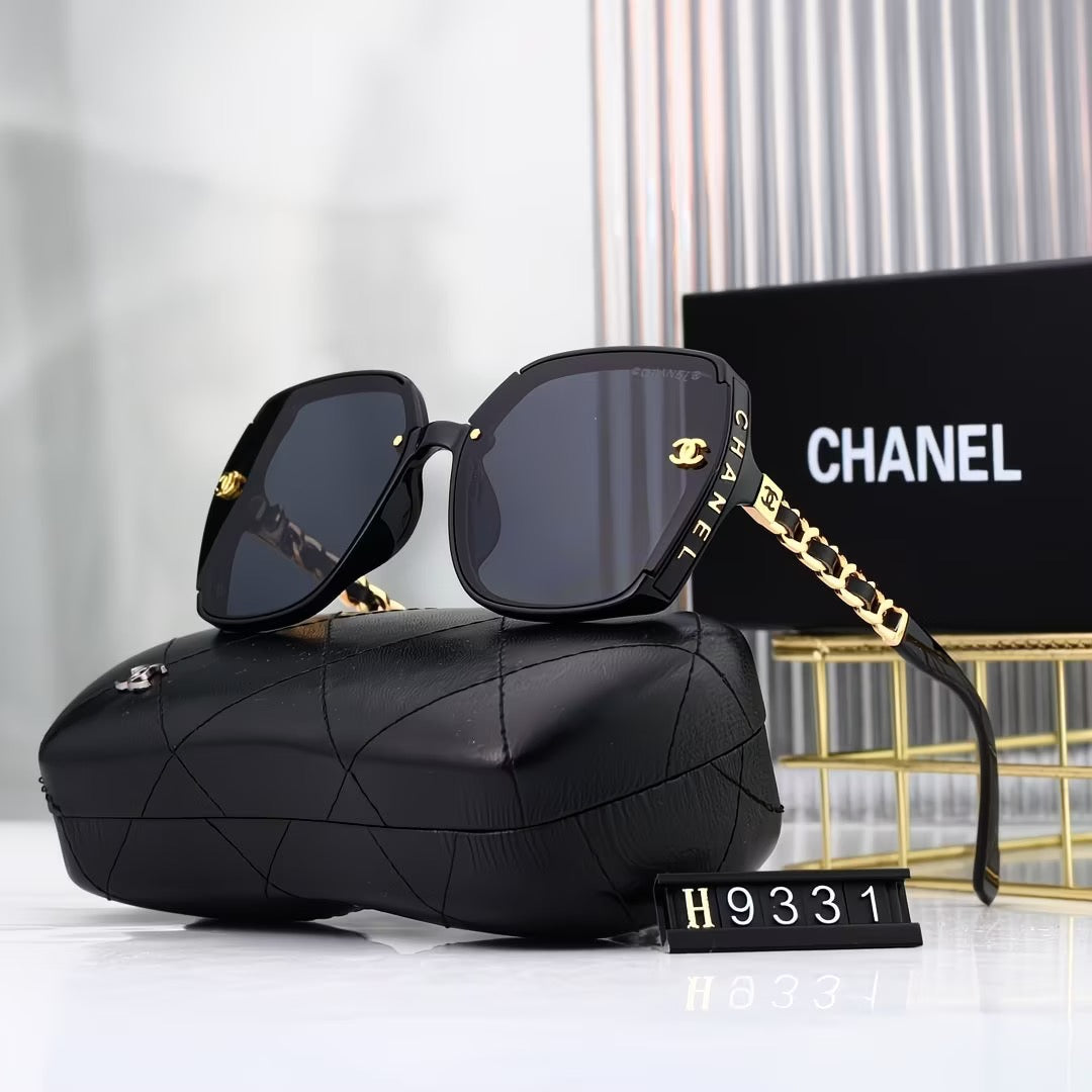 Women's Fashion Full Frame Letter Sunglasses H9331