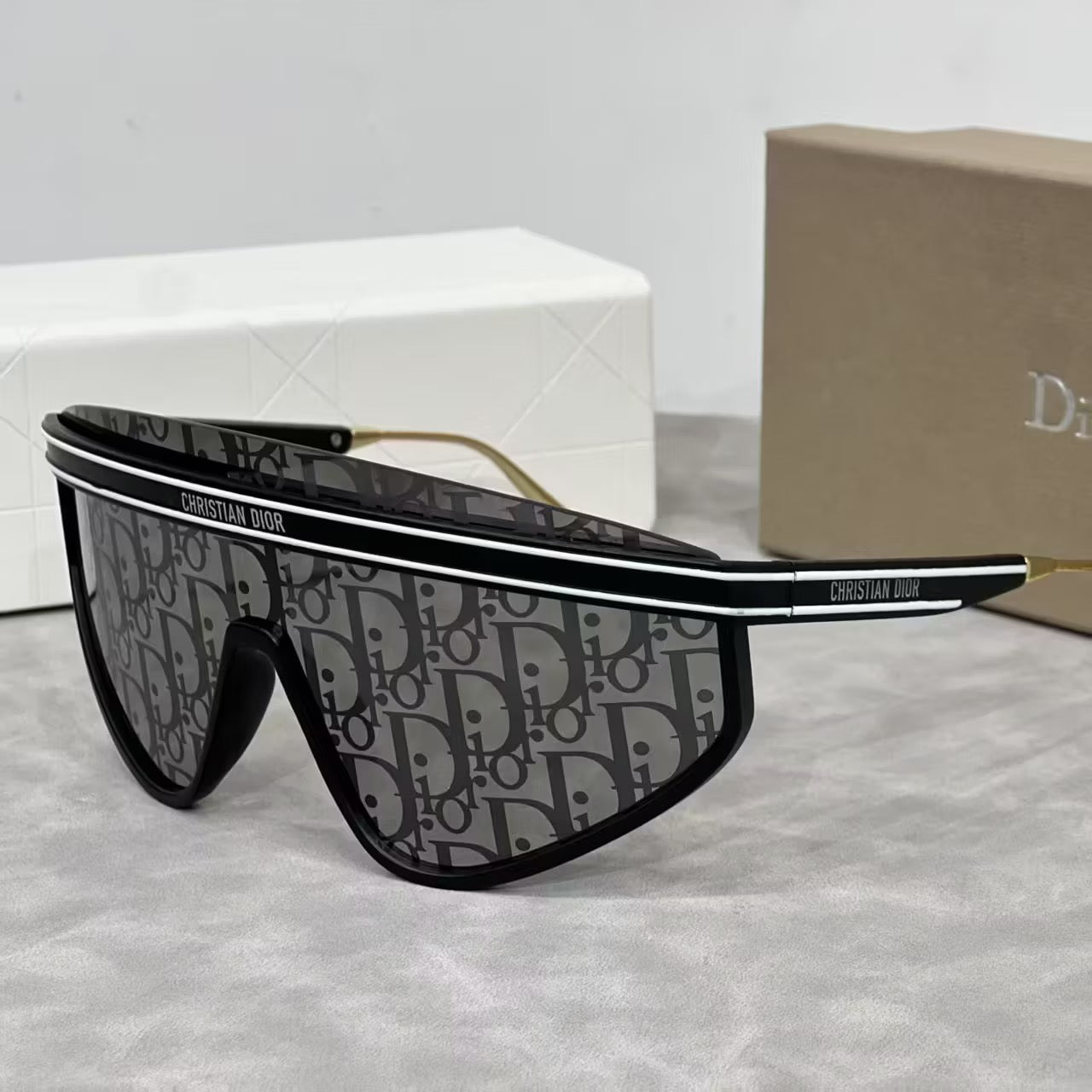 Oversized Watermark Sunglasses