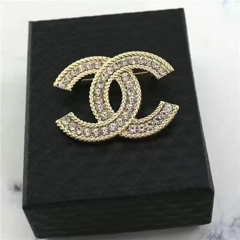 Women CC Diamond Brooch