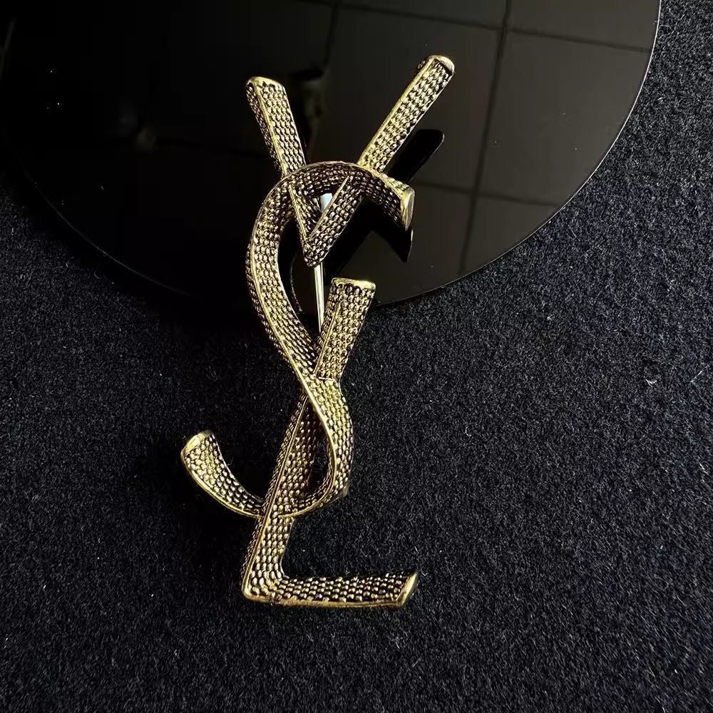 Women Y Brooch