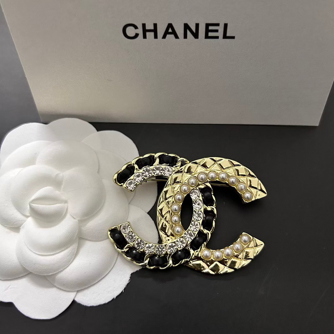 Women CC Pearl Brooch